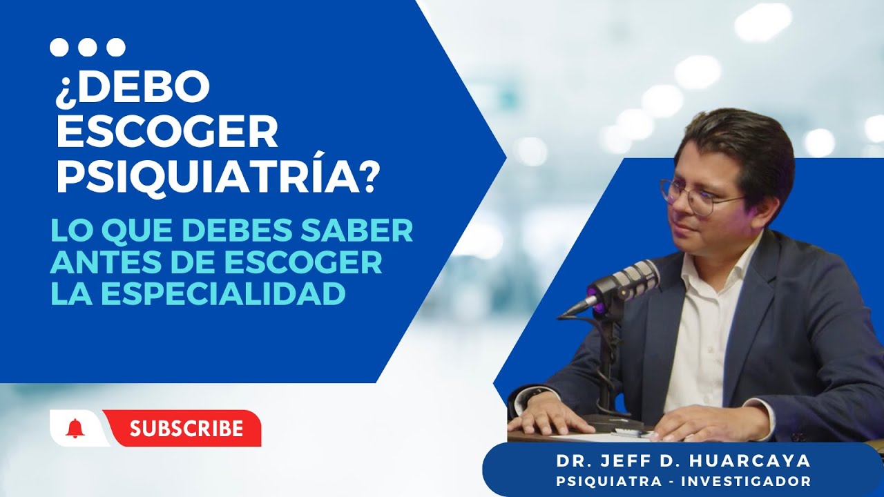 ¿𝐃𝐄𝐁𝐎 𝐄𝐒𝐂𝐎𝐆𝐄𝐑 𝐏𝐒𝐈𝐐𝐔𝐈𝐀𝐓𝐑𝐈𝐀? 🤔 𝐋𝐎 𝐐𝐔𝐄 𝐃𝐄𝐁𝐄𝐒 𝐃𝐄 𝐒𝐀𝐁𝐄𝐑 𝐀𝐍𝐓𝐄𝐒 𝐃𝐄 𝐄𝐒𝐂𝐎𝐆𝐄𝐑 𝐋𝐀 𝐄𝐒𝐏𝐄𝐂𝐈𝐀𝐋𝐈𝐃𝐀𝐃 🧠