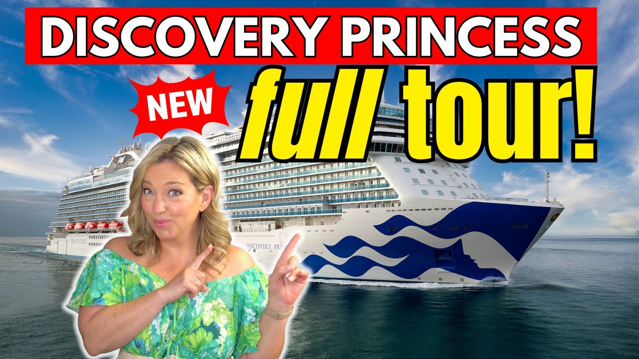 NEW Discovery Princess Ship Tour - INSIDE LOOK!