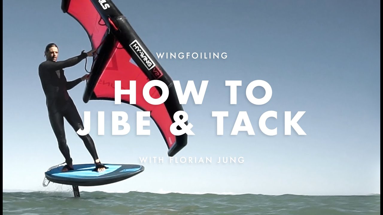 Wingfoiling Jibe & Tack How To with Flo Jung.