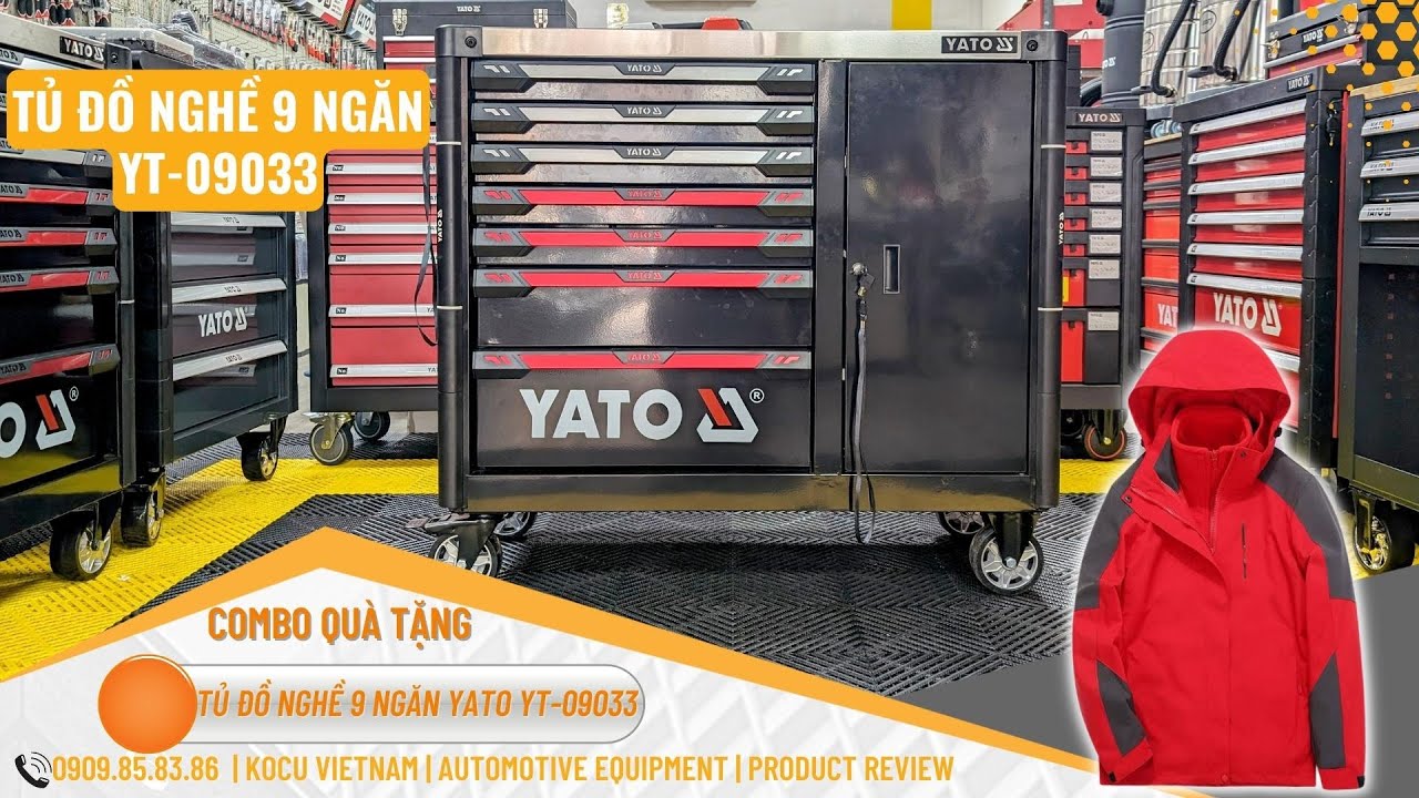 Tủ đồ nghề cao cấp Yato YT-09033
