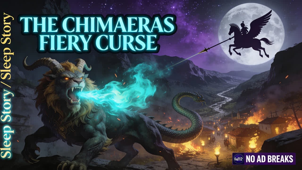 NO MID ADS | The Legend of the Chimaera Hybrid Monster of Ancient Lore | Cozy Sleep Story Ambience
