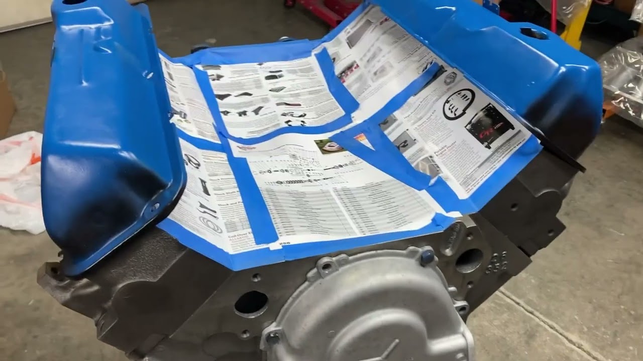 Lykins Motorsports Ford 427 Medium Riser Pond Block Prep