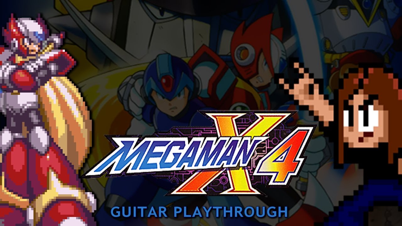 Mega Man X4 Guitar Playthrough (Zero version) [COMPLETE]