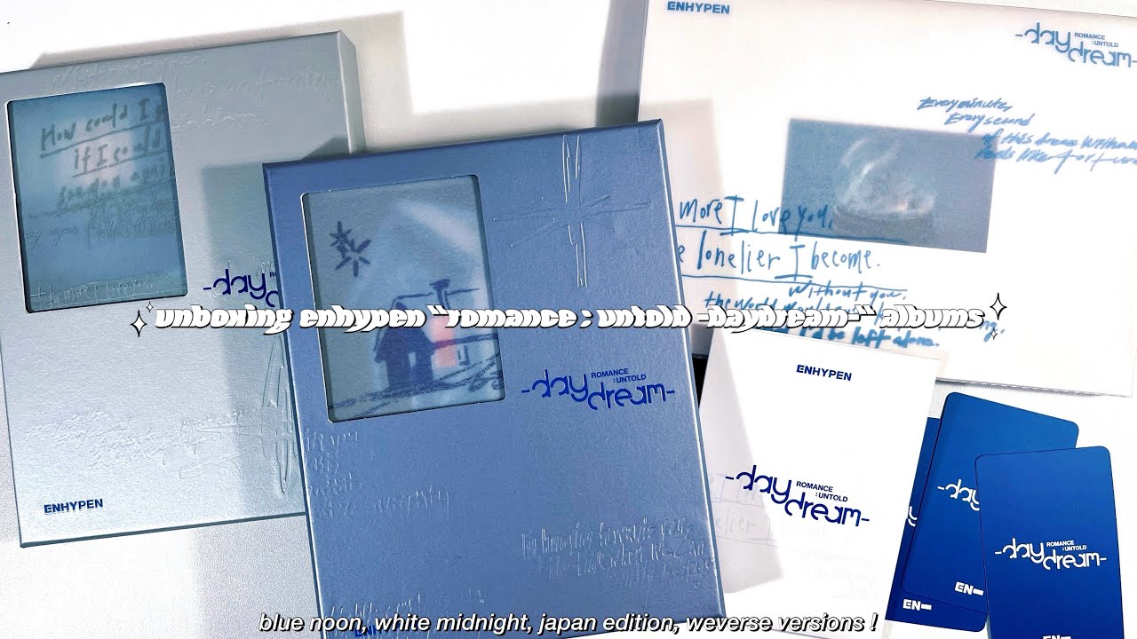 unboxing enhypen 