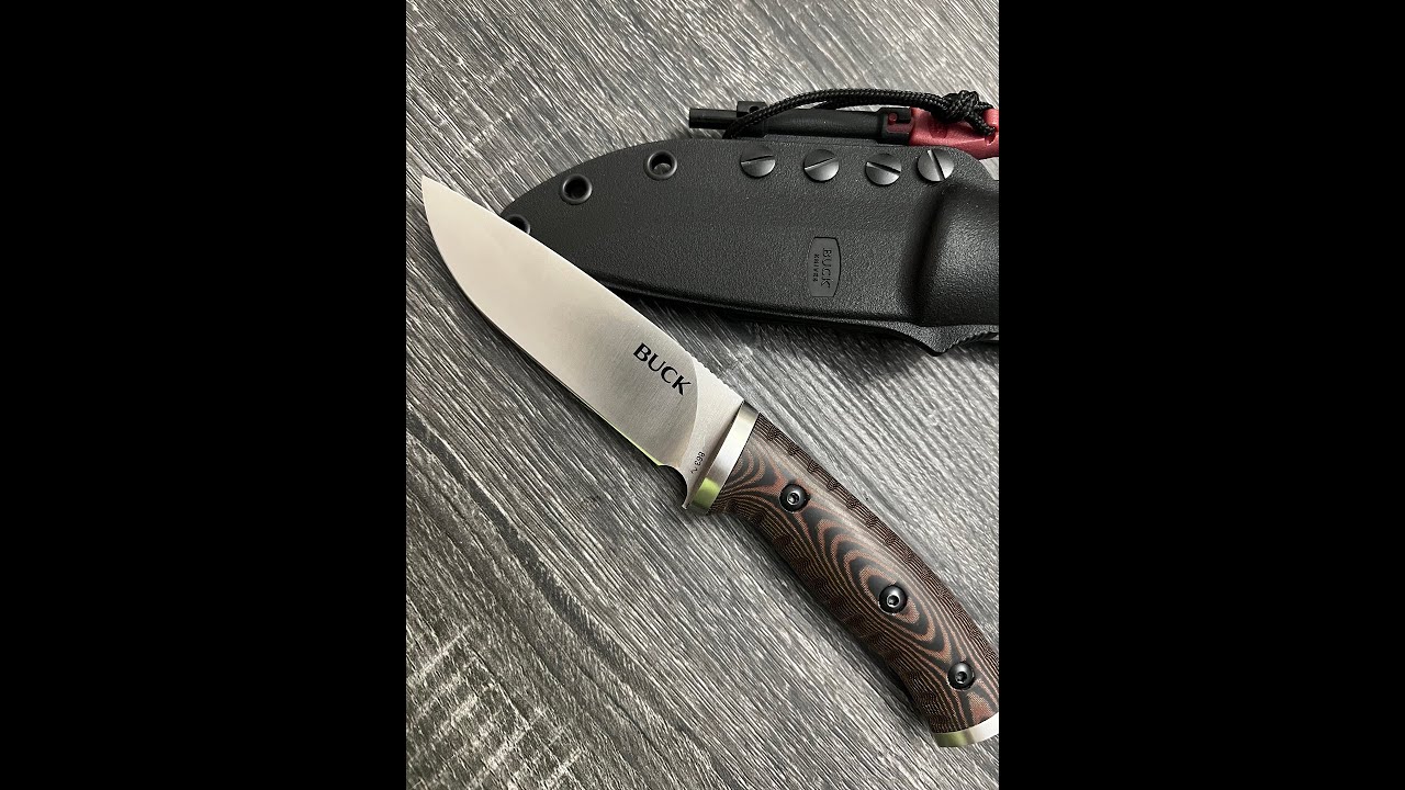 Knife Sharpening - Buck 863 Large Selkirk Fixed Blade