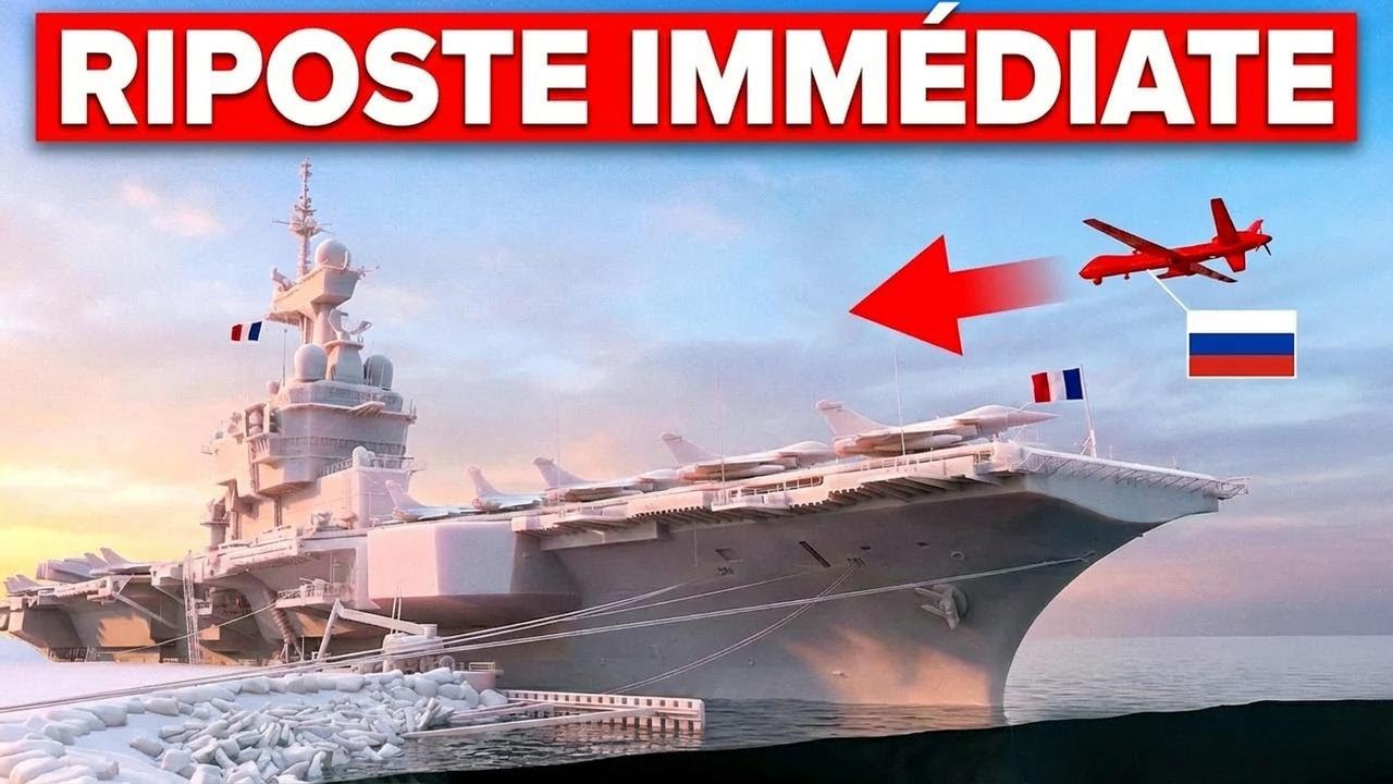 La Russie s’en prend au porte-avions français… La suite a ridiculisé Moscou
