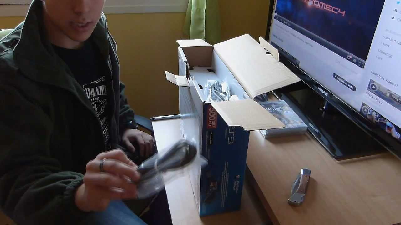 Unboxing PlayStation 3 Super Slim (500Gb)