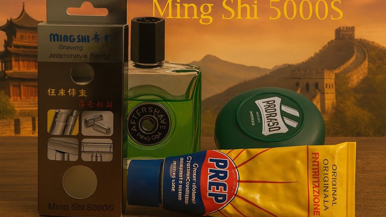 Better Than Merkur? Ming She 5000S Safety Razor Review. 