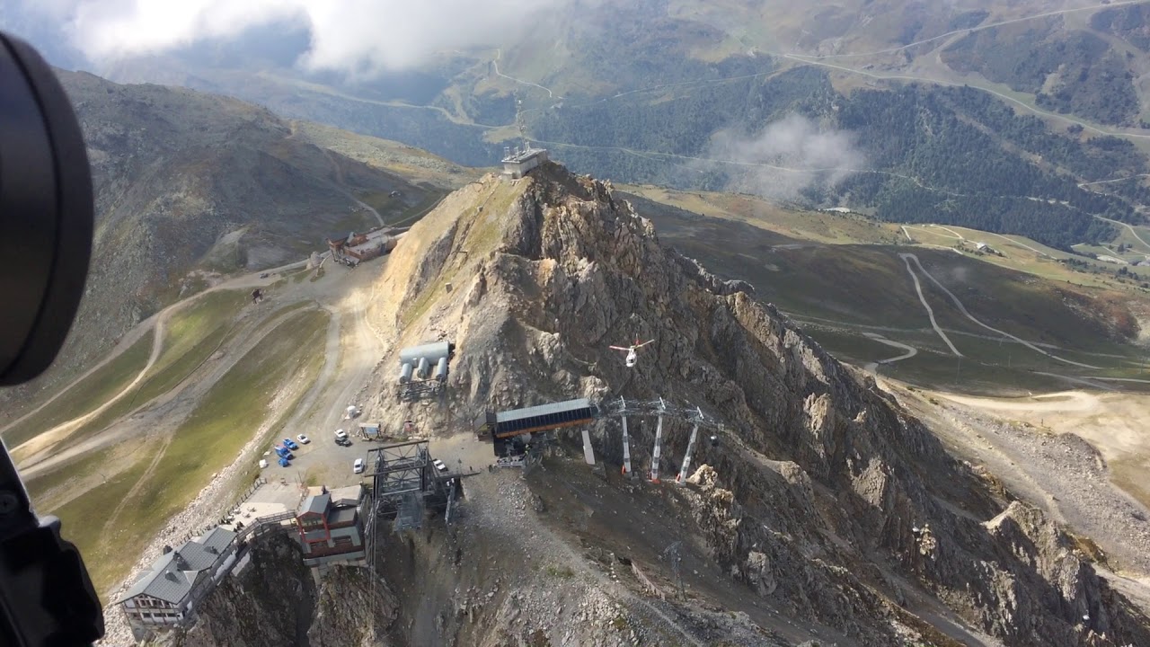 Sommet de la Saulire : spectaculaires travaux de haute voltige à 2.800 m d'altitude