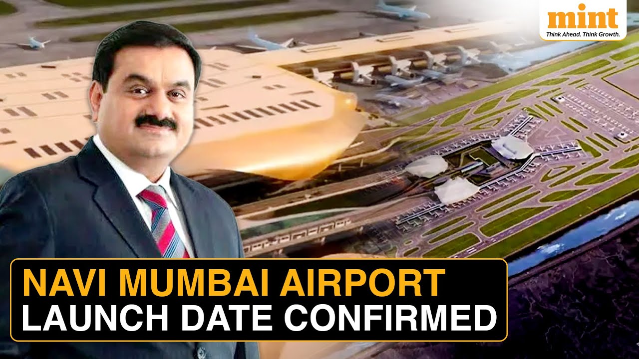 Adani Visits Navi Mumbai International Airport Site, Confirms June Inauguration | Key Features