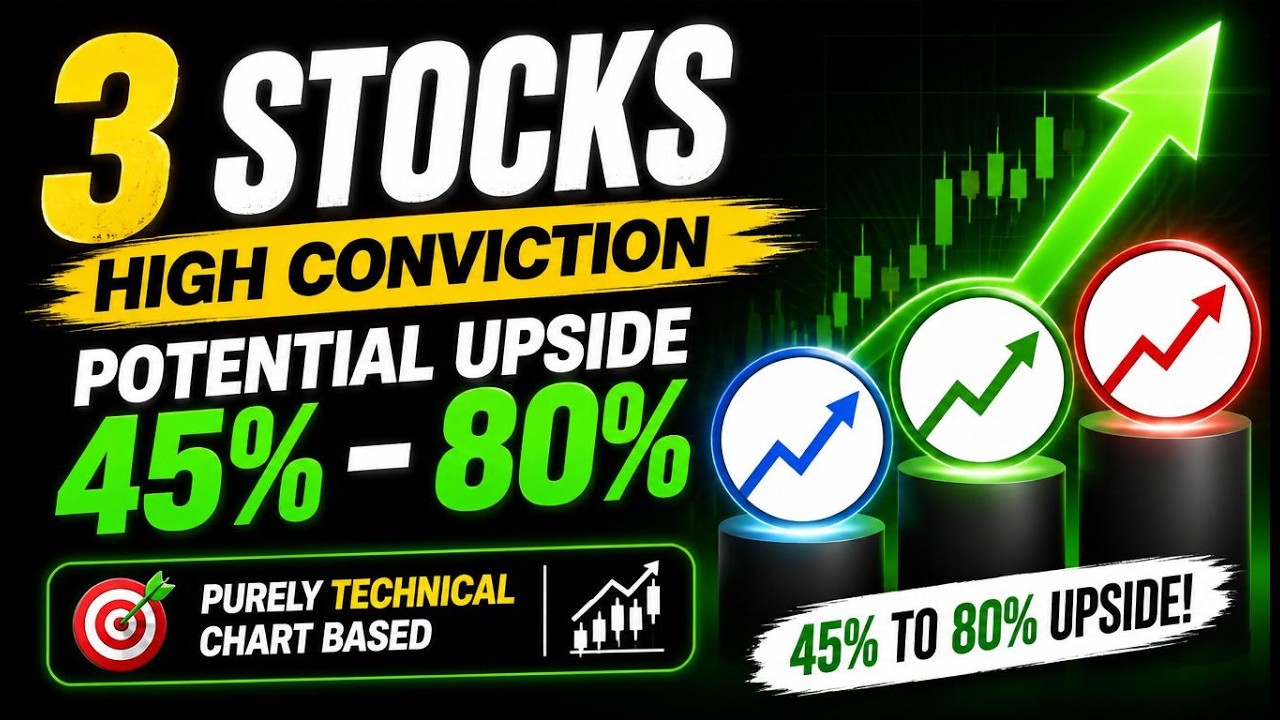 3 Stocks with 45%&ndash;80% Upside Potential | Don't Miss These!
