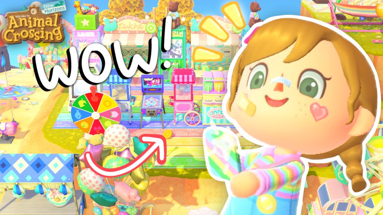 I MADE DEWDROP A RAINBOW BOARDWALK CARNIVAL!!