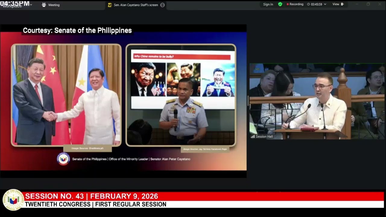 Sen. Kiko Pangilinan at Allan Cayetano, nagkainitan sa Senado | Bombo Radyo