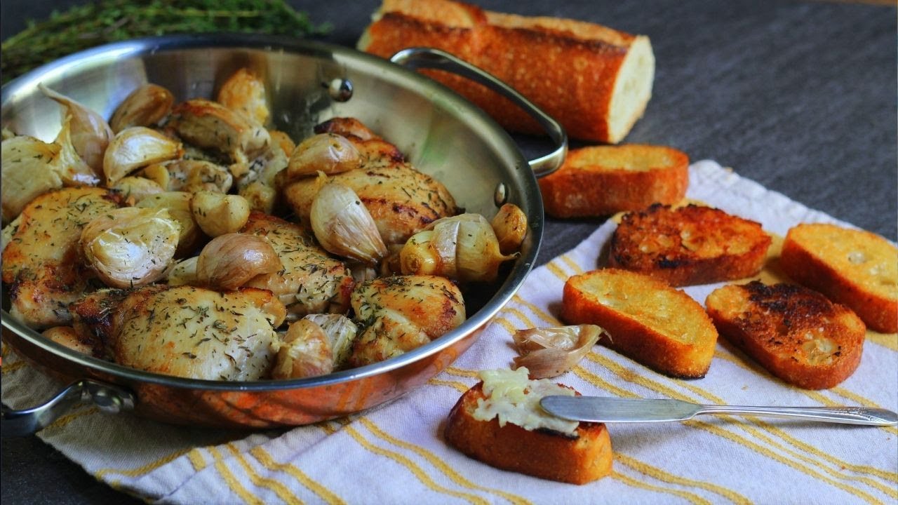 Soul-Warming Dinner: Chicken with 40 Cloves of Garlic