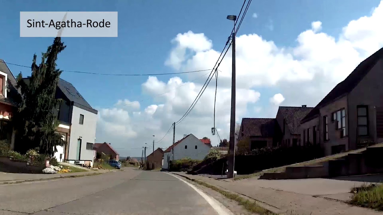 Louvain-la-Neuve 🚲 Leuven via Sint-Joris-Weert (Hyperlapse)