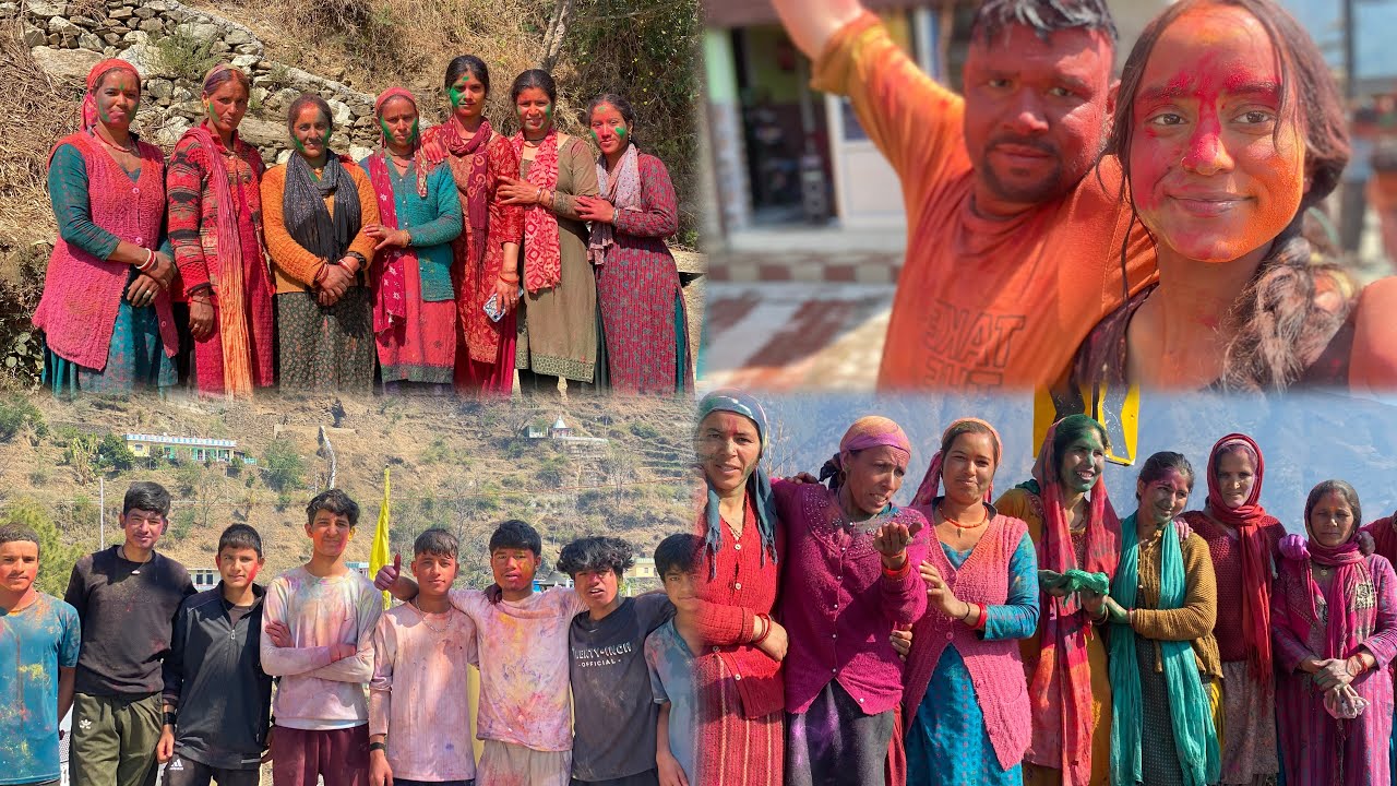 आज मनाई सब ने होली बड़ी धूमधाम। सें ये होली हमे हमेसा याद रहेगी  🥰🎉💗