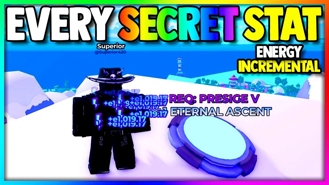 ВСЕ СЕКРЕТНЫЕ ХАРАКТЕРИСТИКИ в Roblox Energy Incremental...