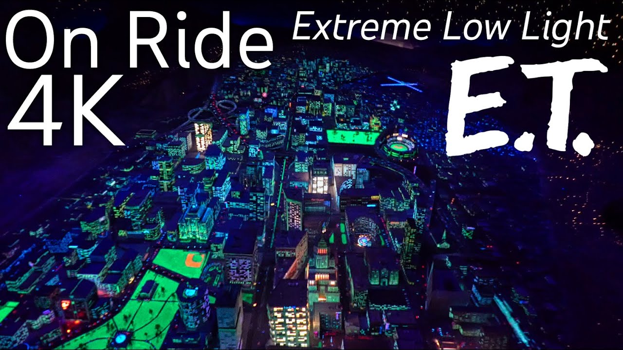 [4K - Low Light] ET Adventure - On Ride 2022 - Universal Studios Orlando Resort
