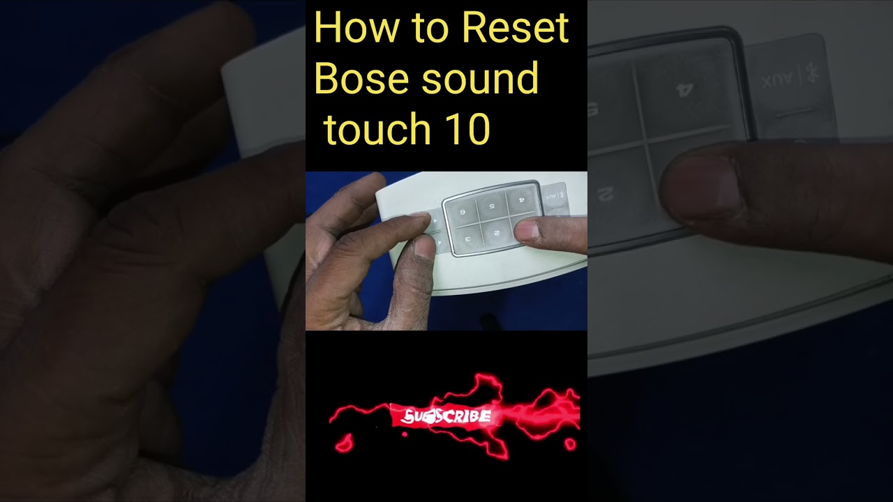 Bose SoundTouch 10 сбросить до заводских настроек