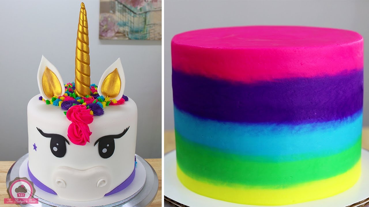 Unicorn Birthday Cake