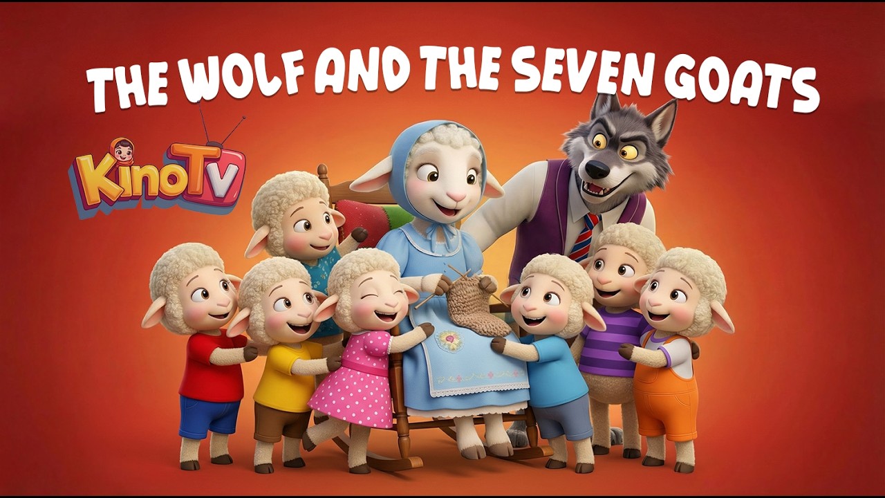 The Wolf and the Seven Little Goats | A Bold New Twist on a Classic Tale! 🐺🐐✨