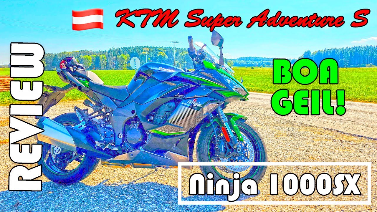 REVIEW Kawasaki Ninja 1000SX - Gibt es einen BESSEREN Sporttourer? Autobahn, TOP SPEED