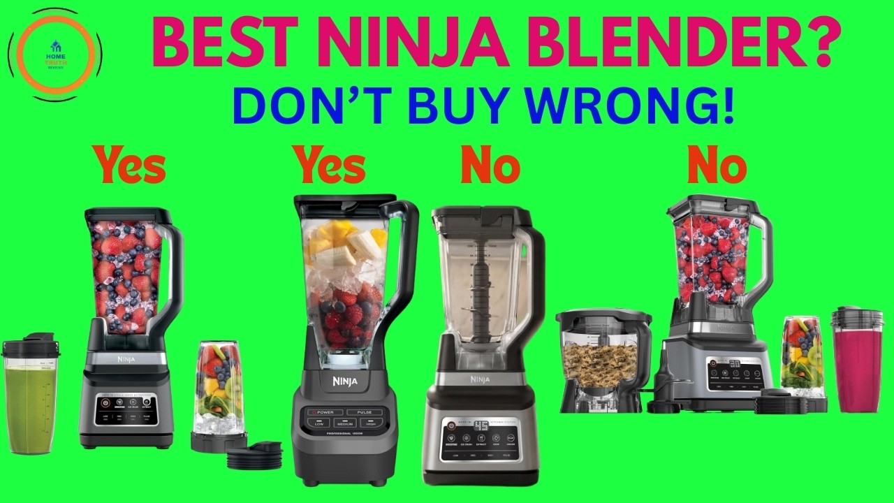 Какой блендер Ninja лучше всего? Топ-5 лучших блендеров для смузи и замороженных напитков | [2026]