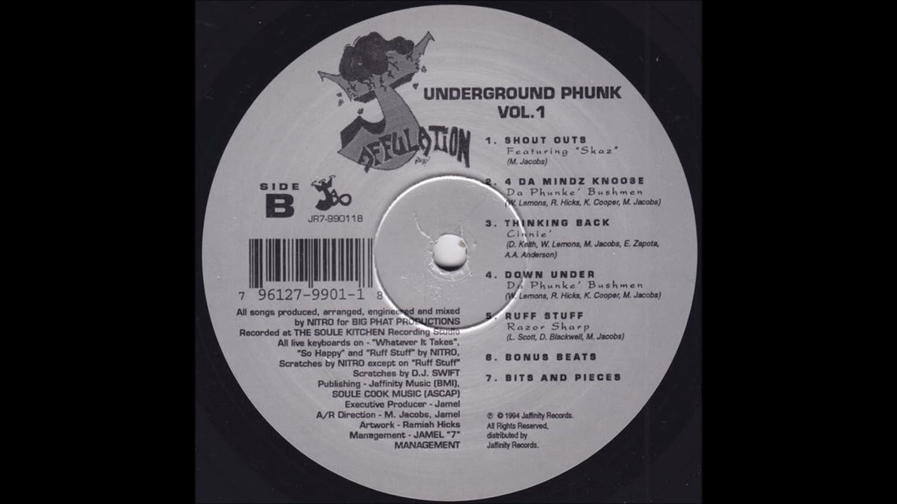 Da Phunke Bushmen - 4 Da Mindz Knoose