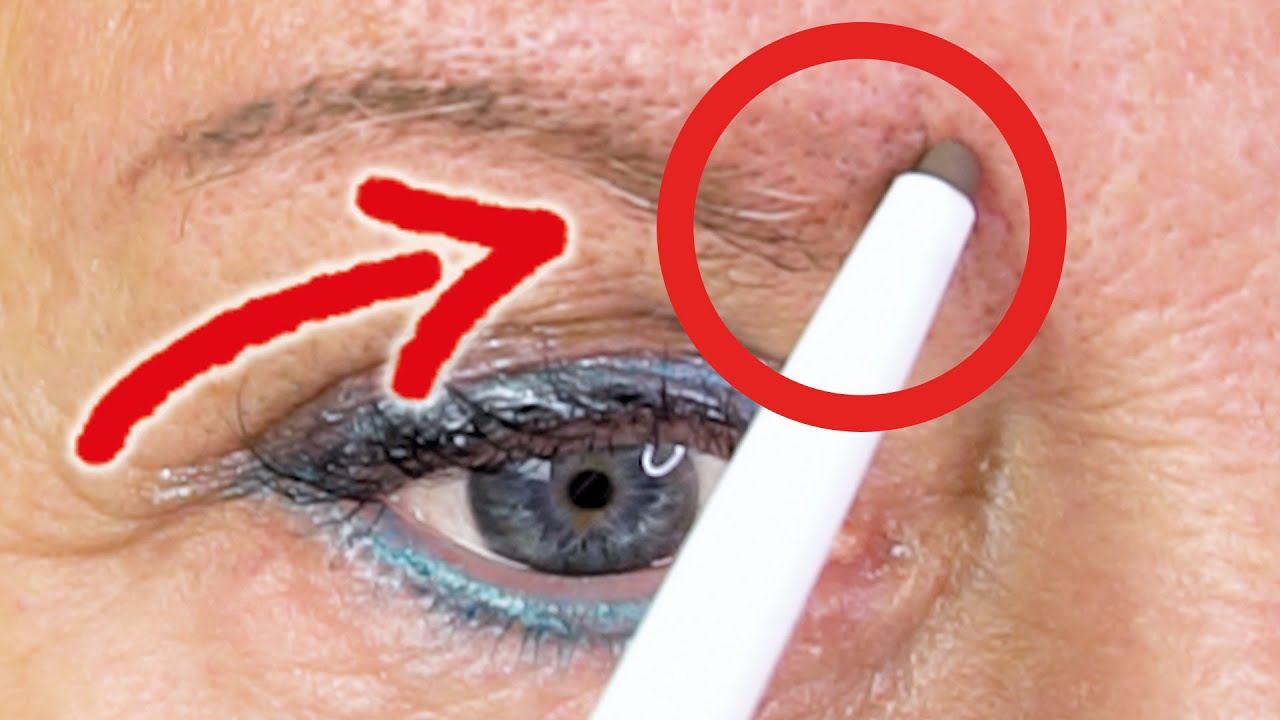 &Uuml;60: Sofort j&uuml;nger aussehen mit dieser Augenbrauenform (verbl&uuml;ffend wie einfach)