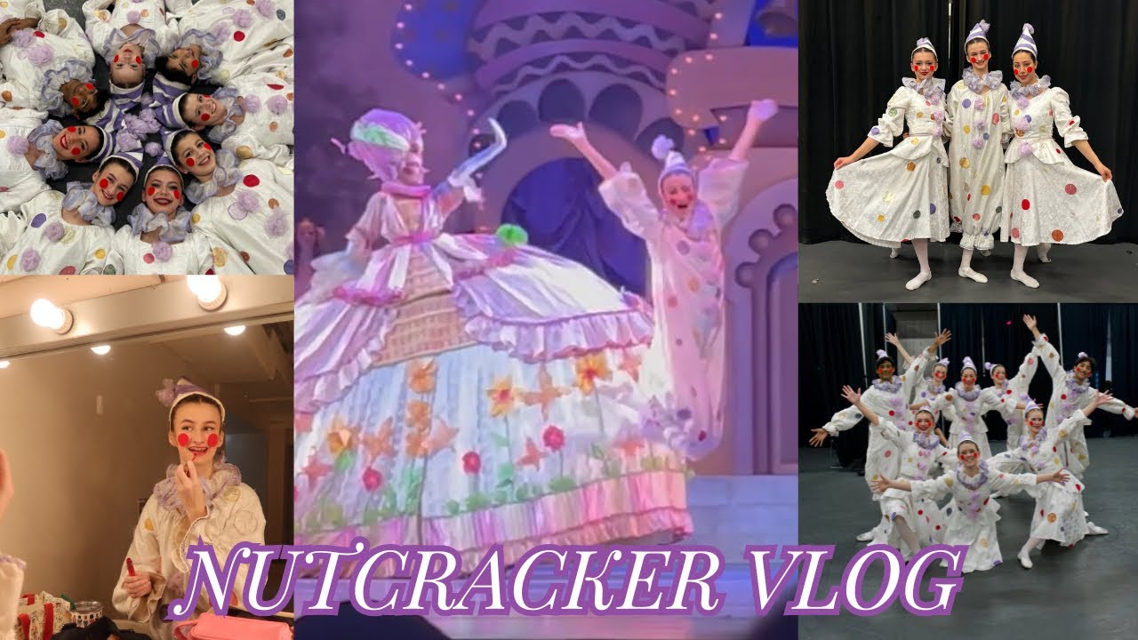 NUTCRACKER VLOG 2025 | 7 performances + dress rehearsal + staging 