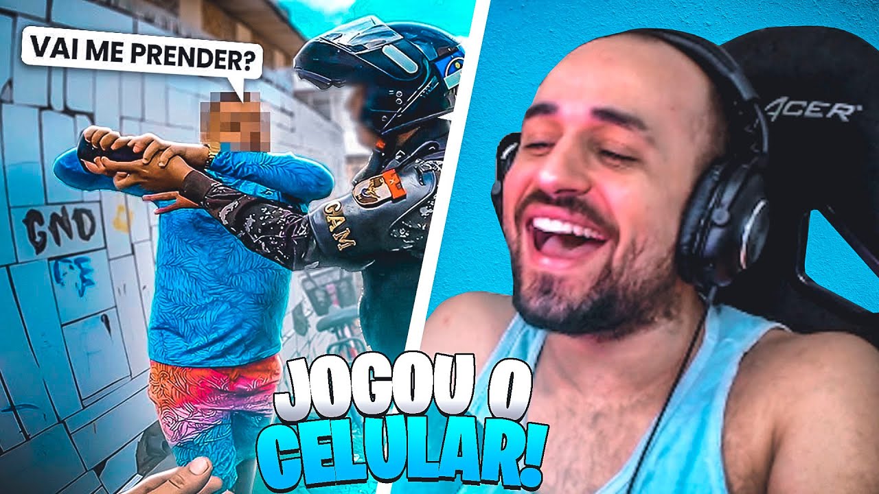 Reagindo a USOU O BONECO DO LUCCAS NETO PARA ESCONDER DR0G4S JOGOU O CELULAR NO TELHADO por Águia 95