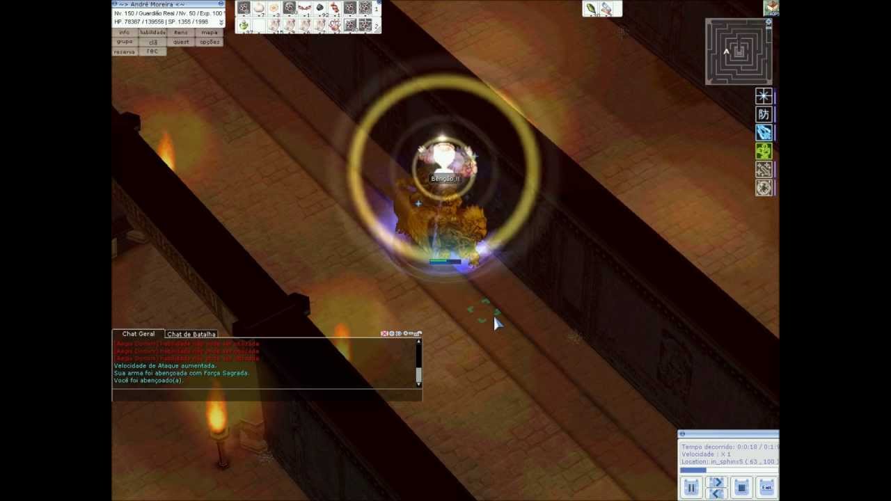 Ragnarok Online: Guardi&atilde;o Real x Fara&oacute; @bRO Thor