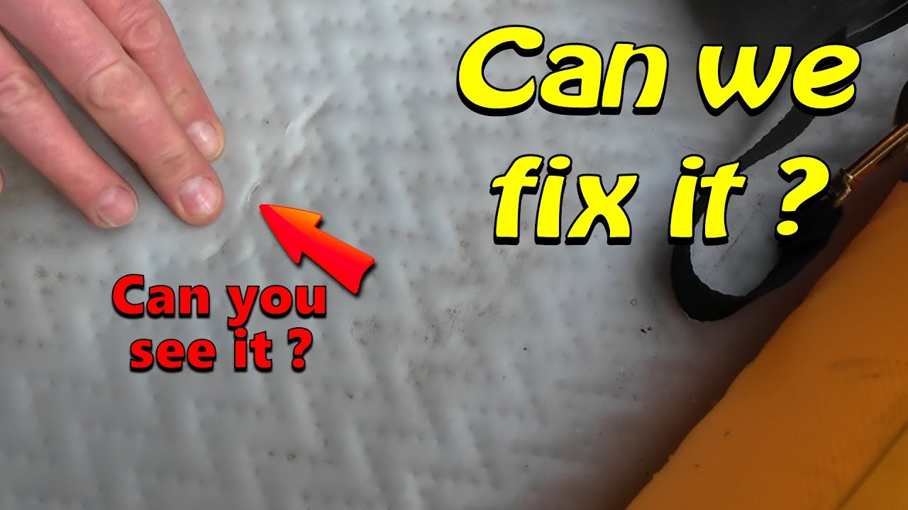 Drop Stitch Inflatable Kayak Puncture Repair