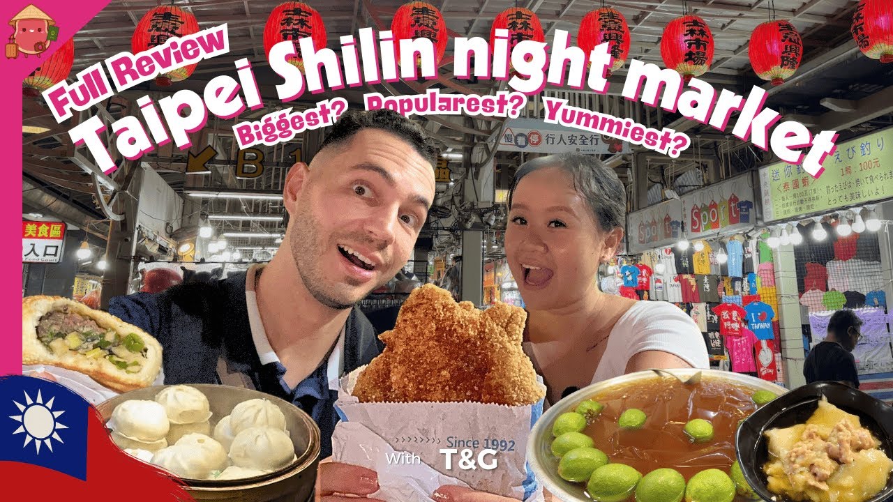 🇹🇼 Taipei Biggest Night Market: Food & Fun | Shilin Night Market 2025