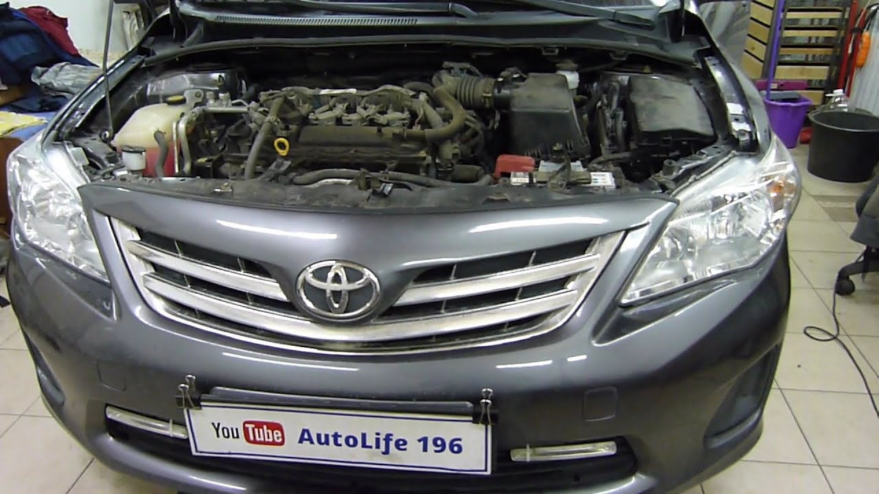 Toyota Corolla (E150)  Установка StarLine A93 v2 2CAN+2LIN ECO