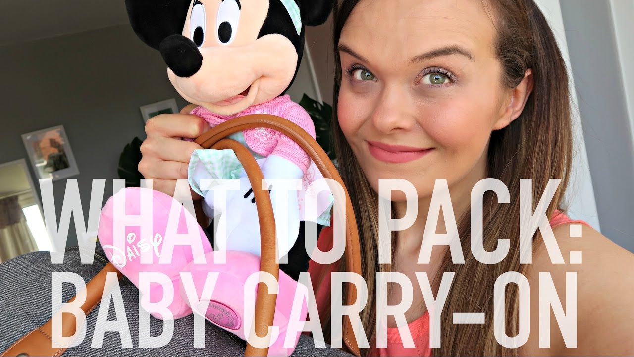 WHAT TO PACK IN BABY CARRY ON BAG - LONG HAUL FLIGHT | Charlotte Taylor