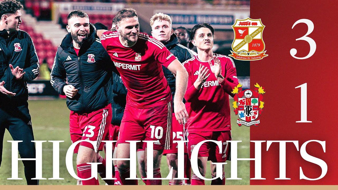 Extended Highlights: Swindon Town vs Tranmere Rovers