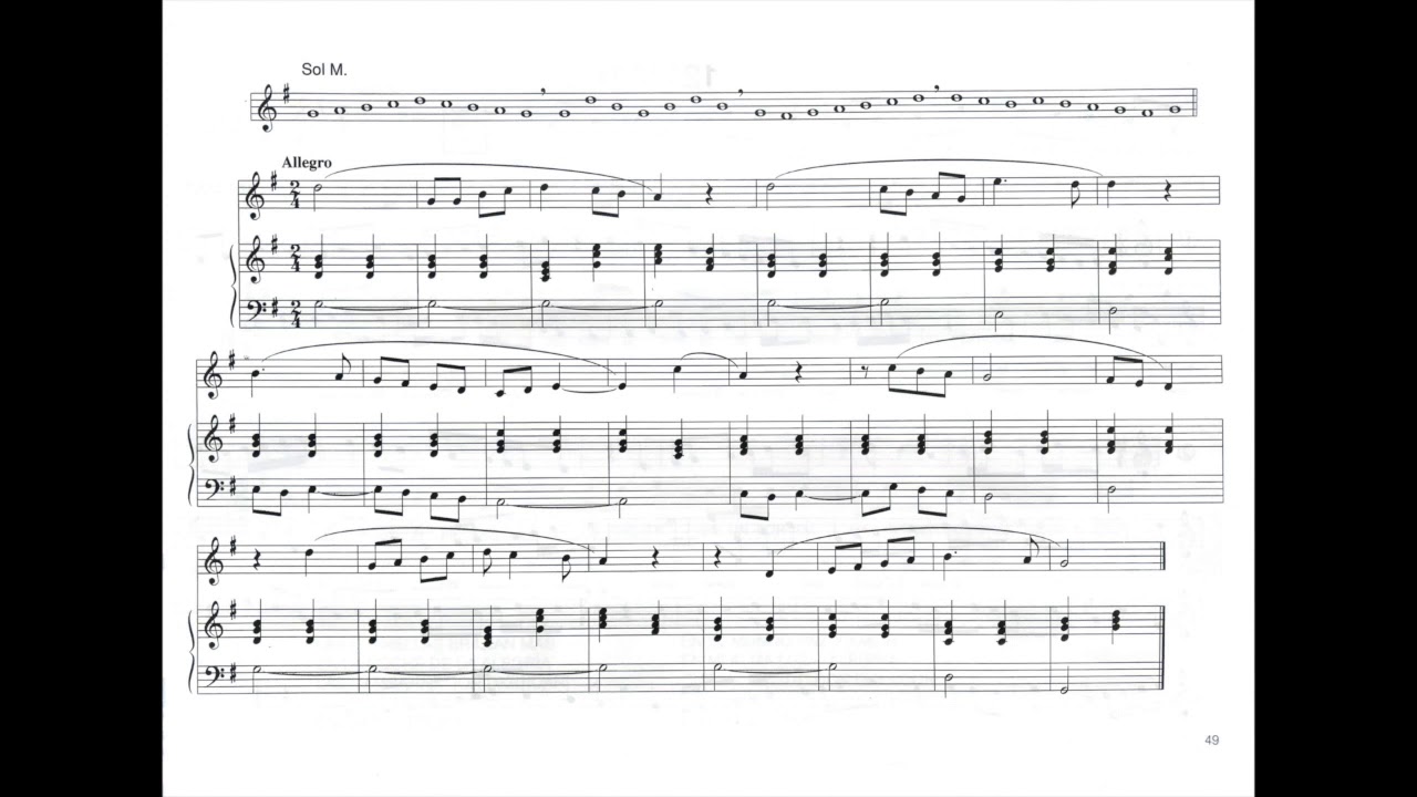 El lenguaje de la música 2º. Lección 11