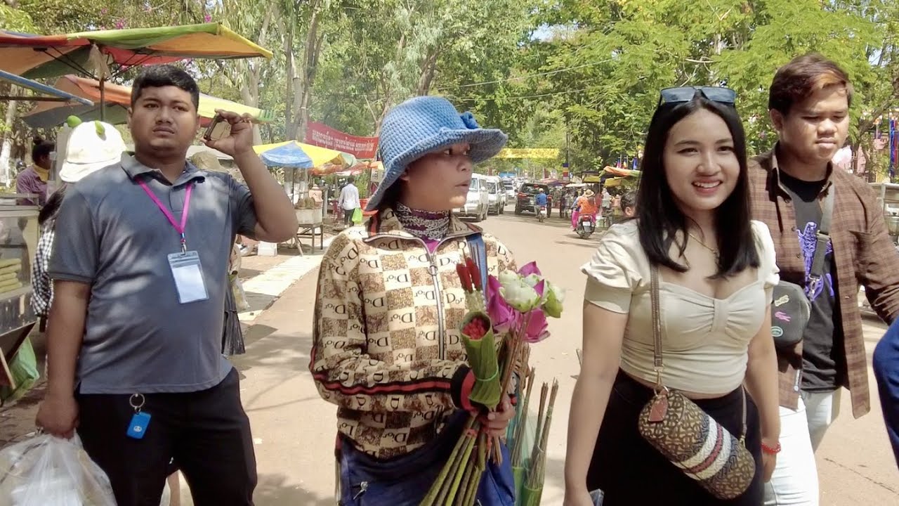 Explore Countryside Walking Tour In Cambodia Trip 2023 - @Kandal Province