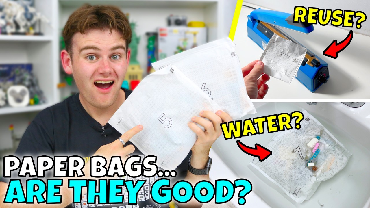 Paper Bags OFFICIALLY in LEGO Sets… Are They Good???