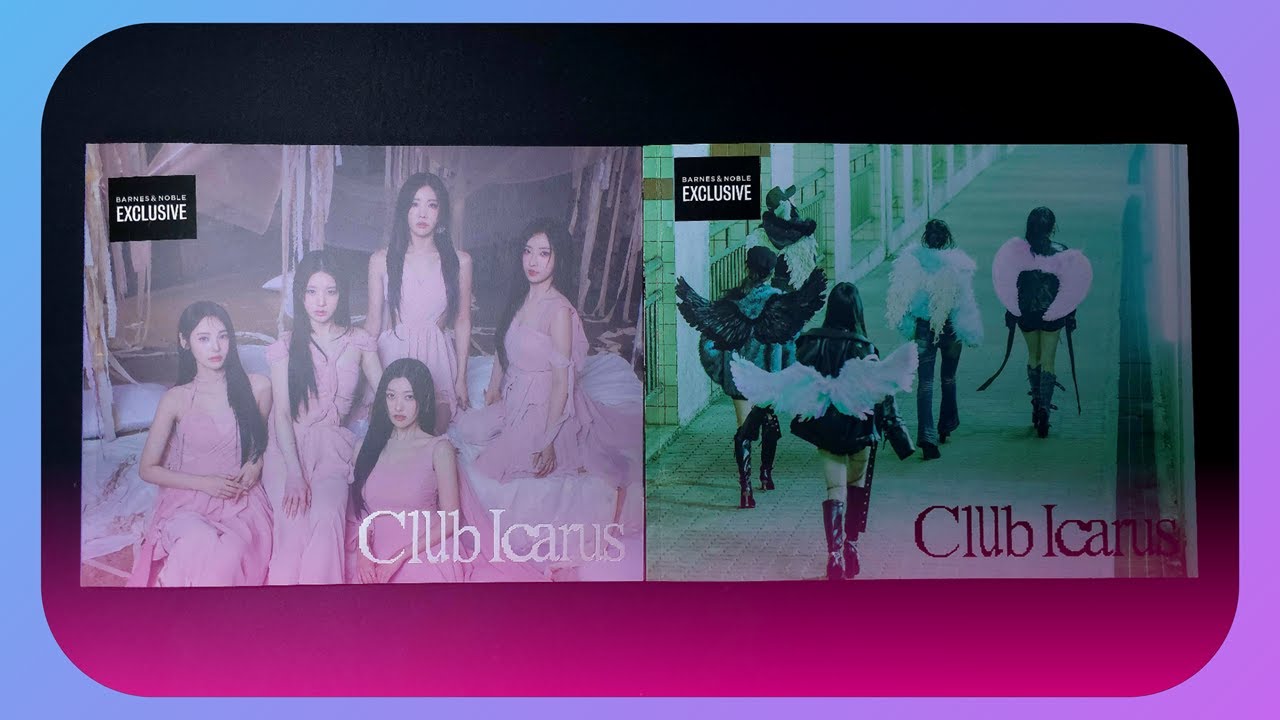 ARTMS 'Club Icarus' Album Unboxing (Barnes & Noble Exclusive Versions)