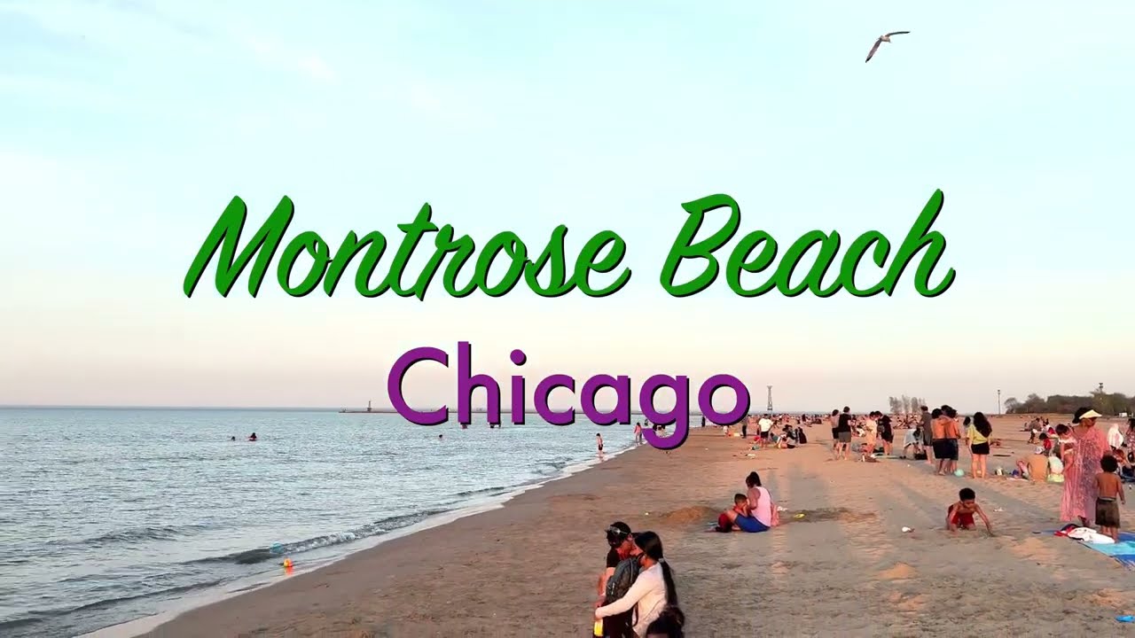 Beautiful Montrose Beach Chicago | 4K HDR
