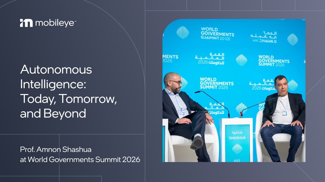Autonomous Intelligence: Today, Tomorrow, and Beyond - Prof. Amnon Shashua at WGS 2026