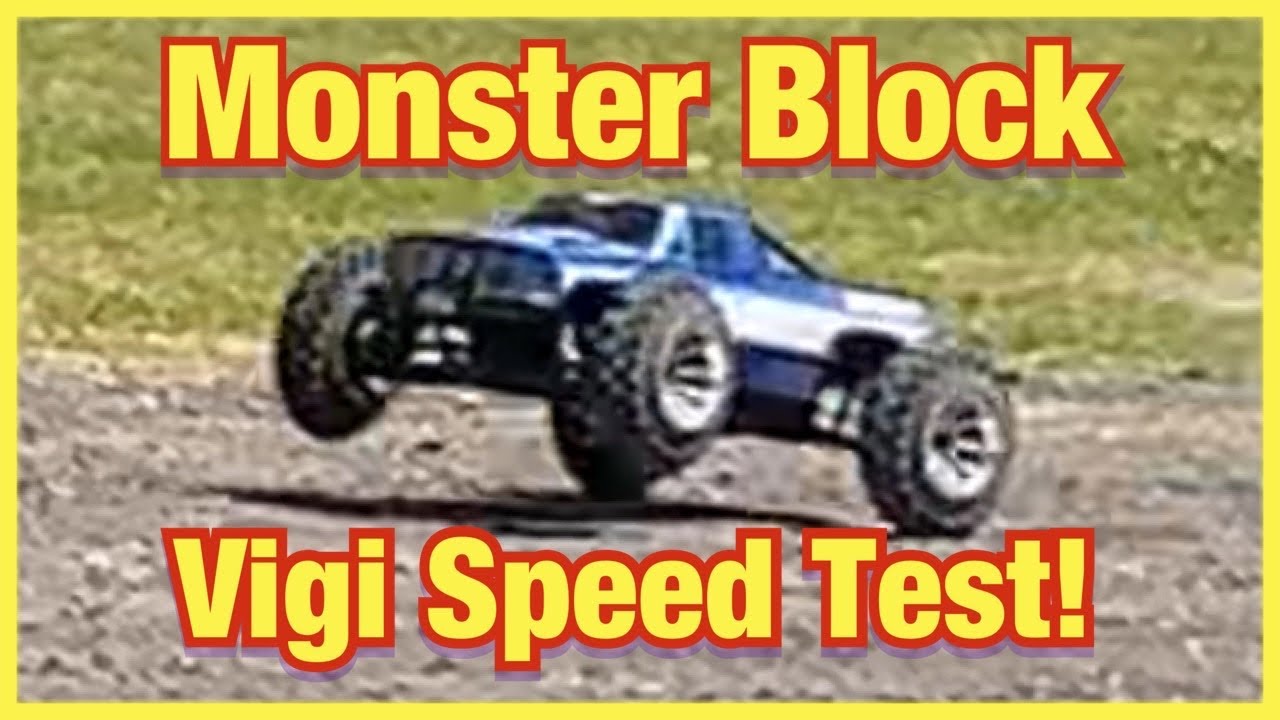 Monster Brushless  Vigilante is HOW FAST with Max Gearing?