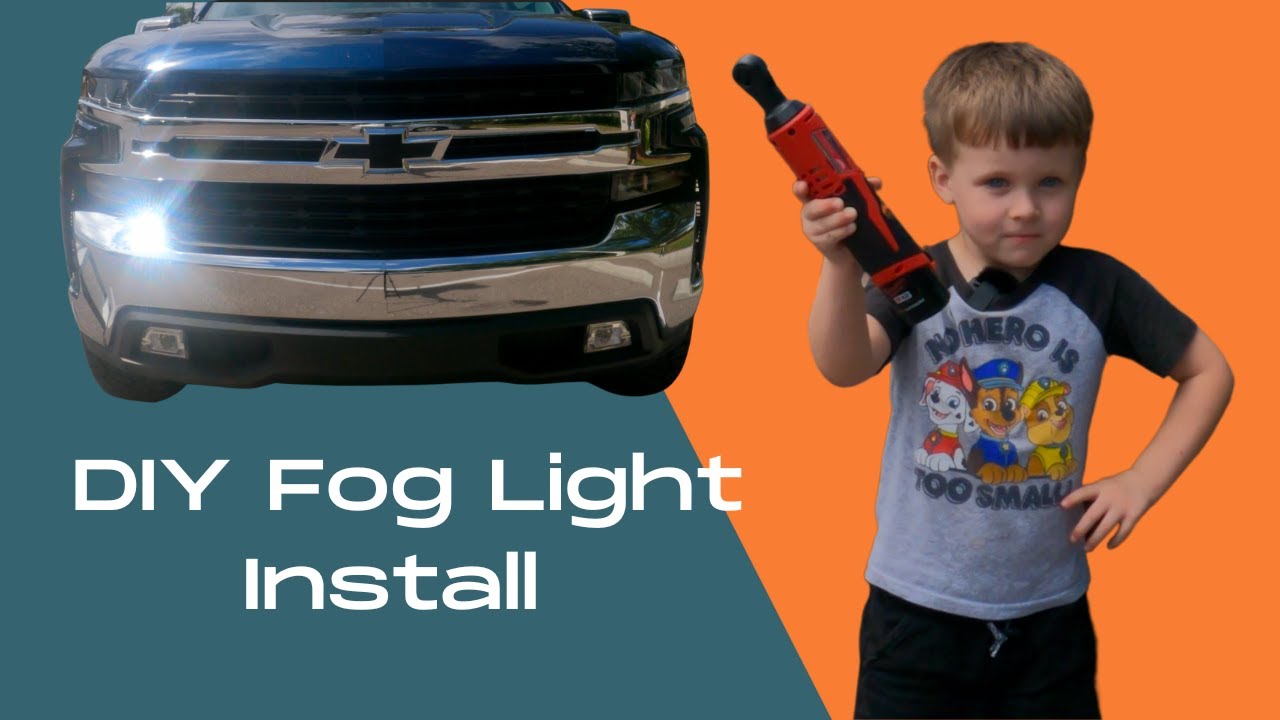 DIY Fog Light Install on our 2020 Silverado!
