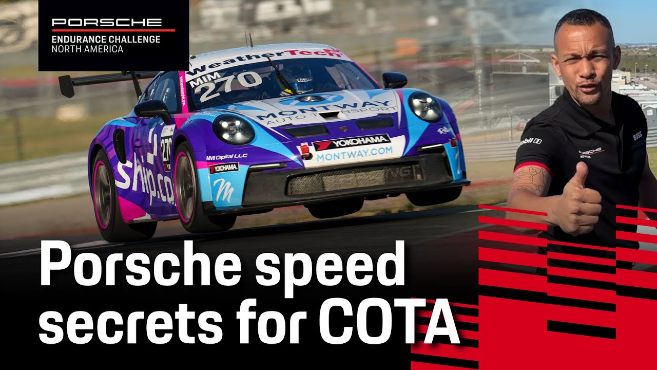 Porsche speed secrets for COTA