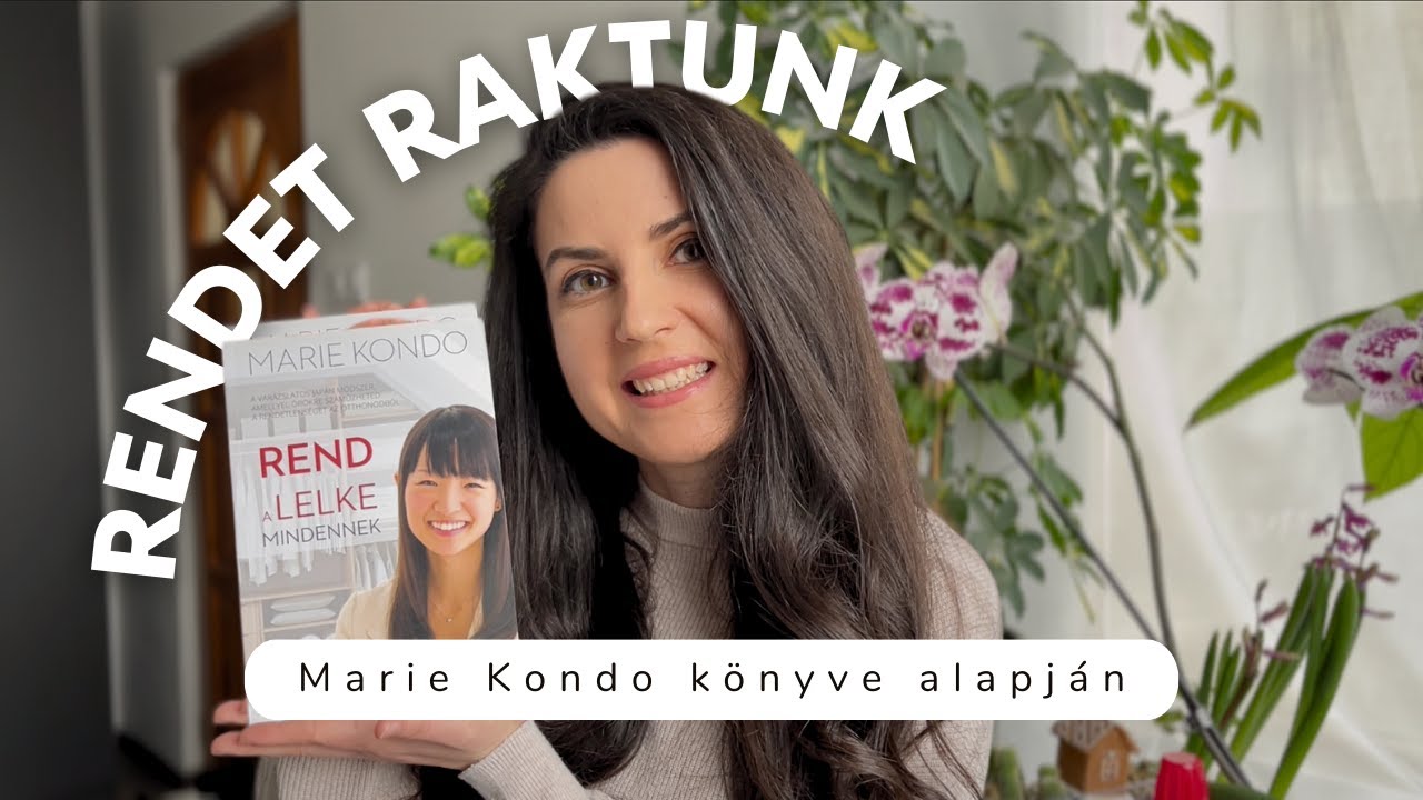 Rendet raktunk és kiszelektáltunk Marie Kondo könyve alapján