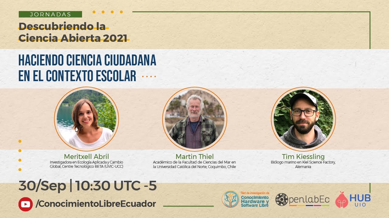 Haciendo Ciencia Ciudadana en el contexto escolar