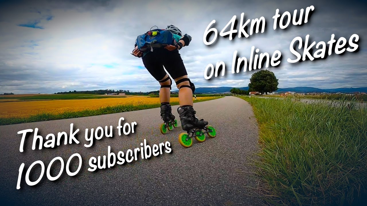 1000 subscribers - special tour on Inline Skates