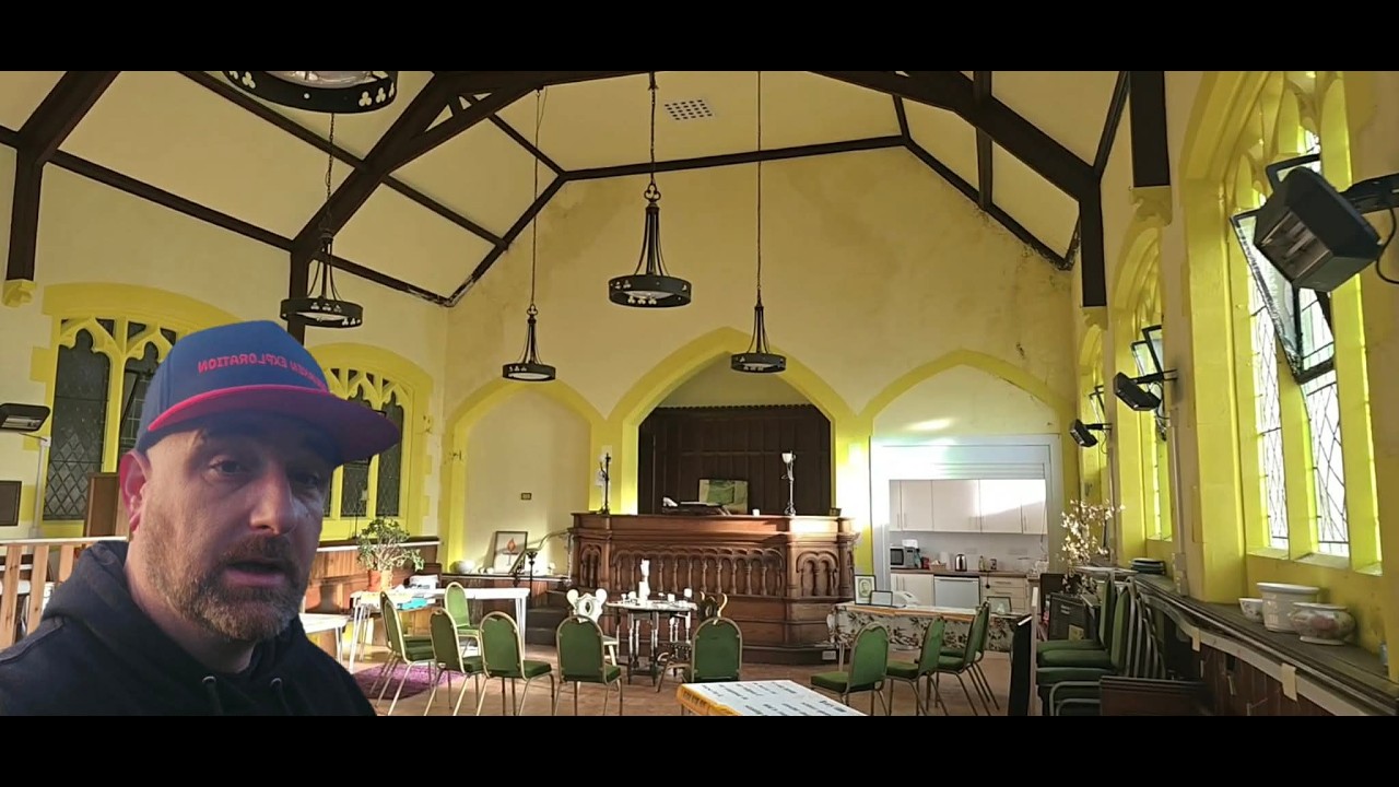 God forgive us, we explore abandoned Devon church filled with items
